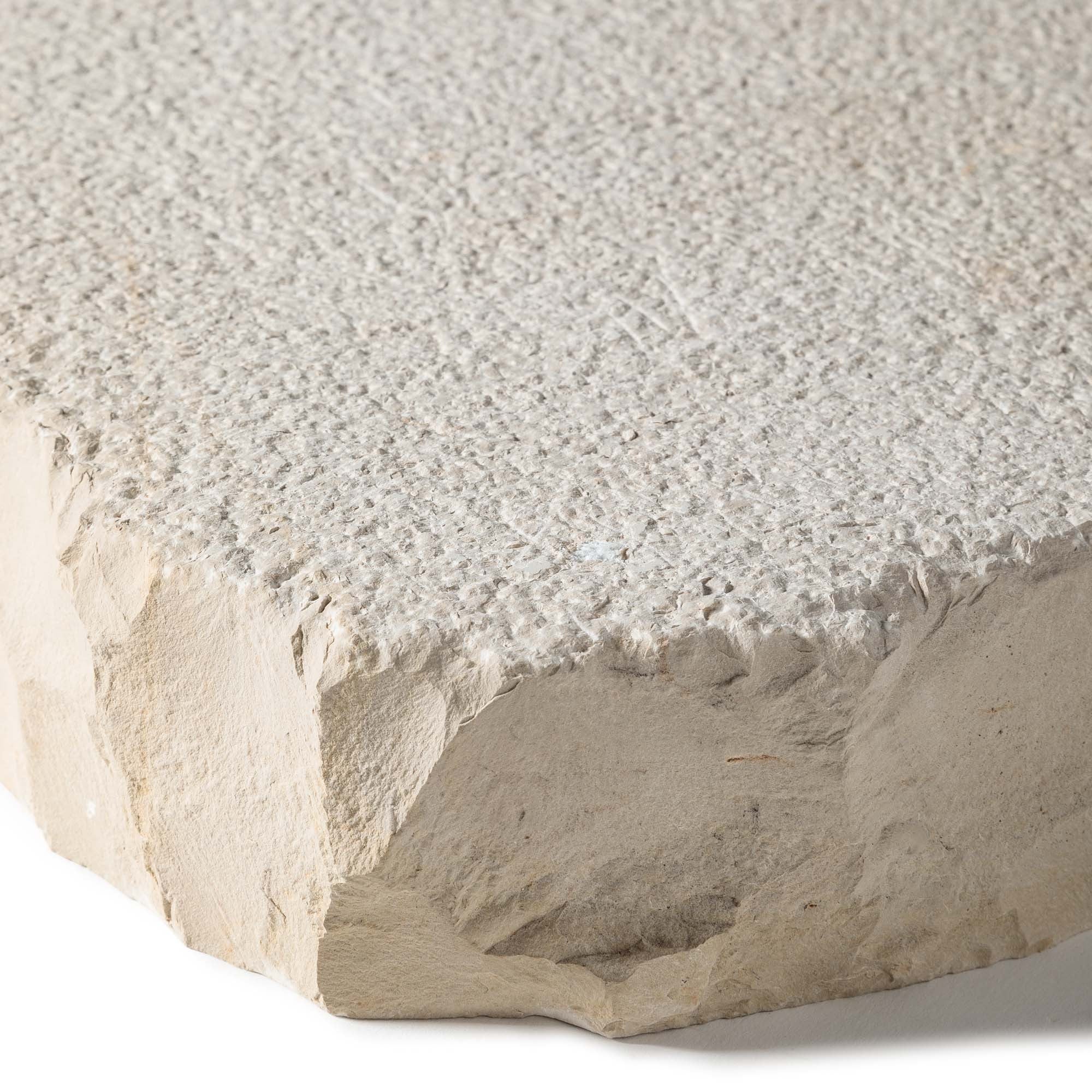 Pas japonais Irrégulier Pierre de Bourgogne Pierre de Molay Beige 35-55x6 cm (à l'unité) - RO'MA NATURE - 3