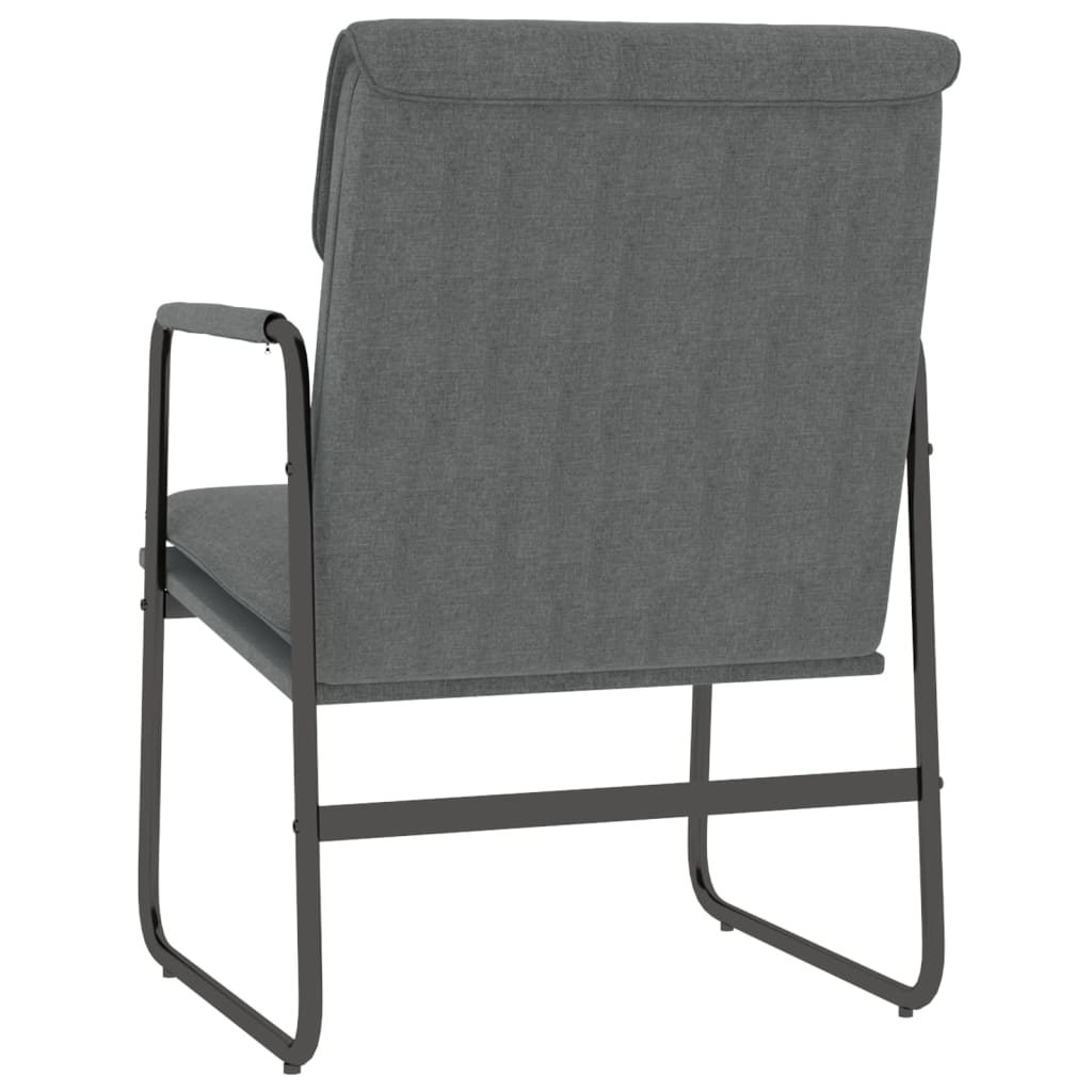 Divano Lincoln - 147 x 89 x 103 cm - 2 posti a sedere - Bianco / grigio chiaro