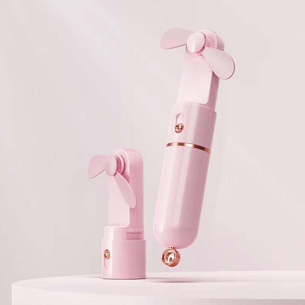Mały przenośny wentylator zewnętrzny mini składany ręczny kieszonkowy wentylator USB do ładowania do podróży na świeżym powietrzu
