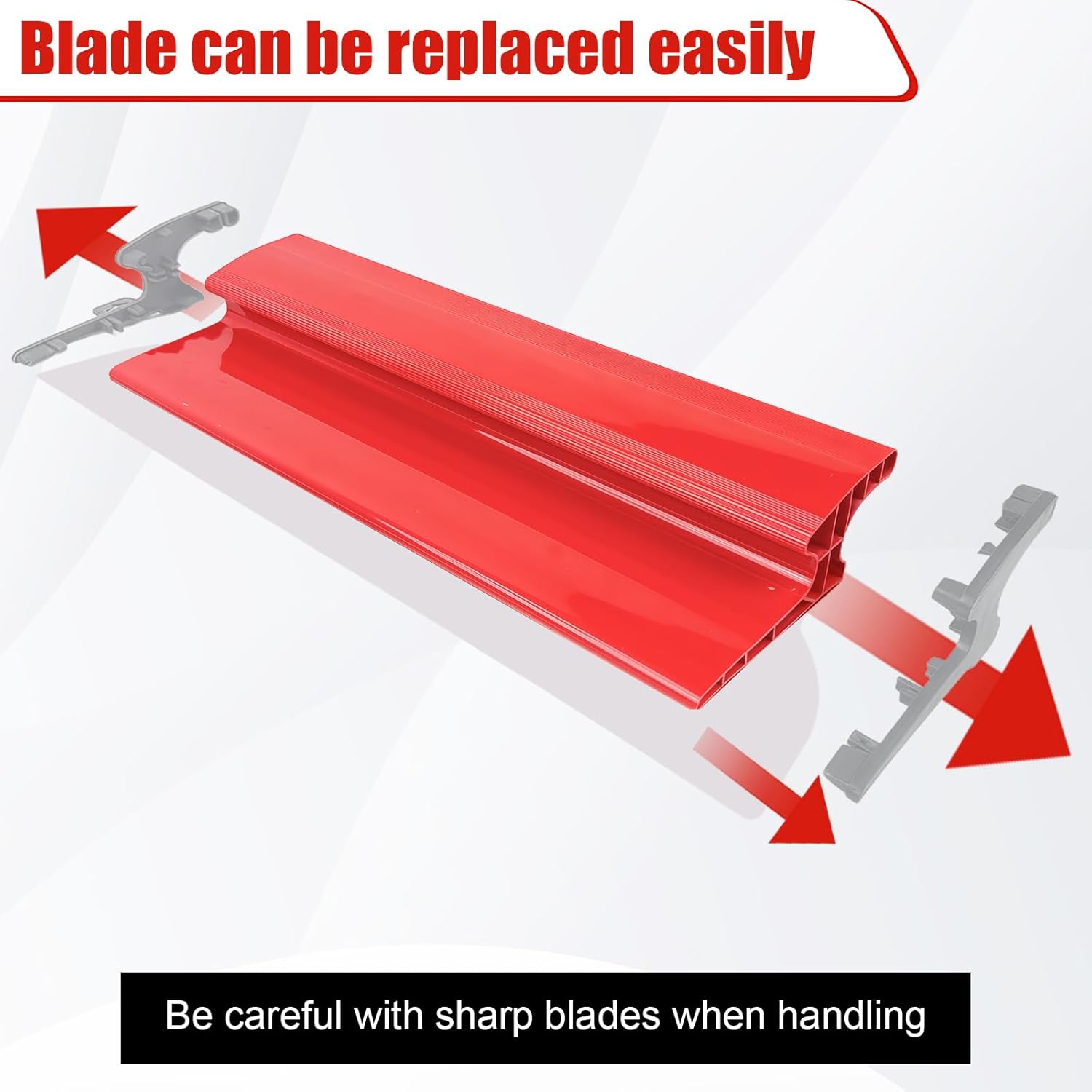 25 cm + 40 cm Acier Inoxydable Couteau a Enduire, Spatule Enduit Set, Lame D'écrémage, pour Construction de Cloisons Sèches et Décoration Murale - 3