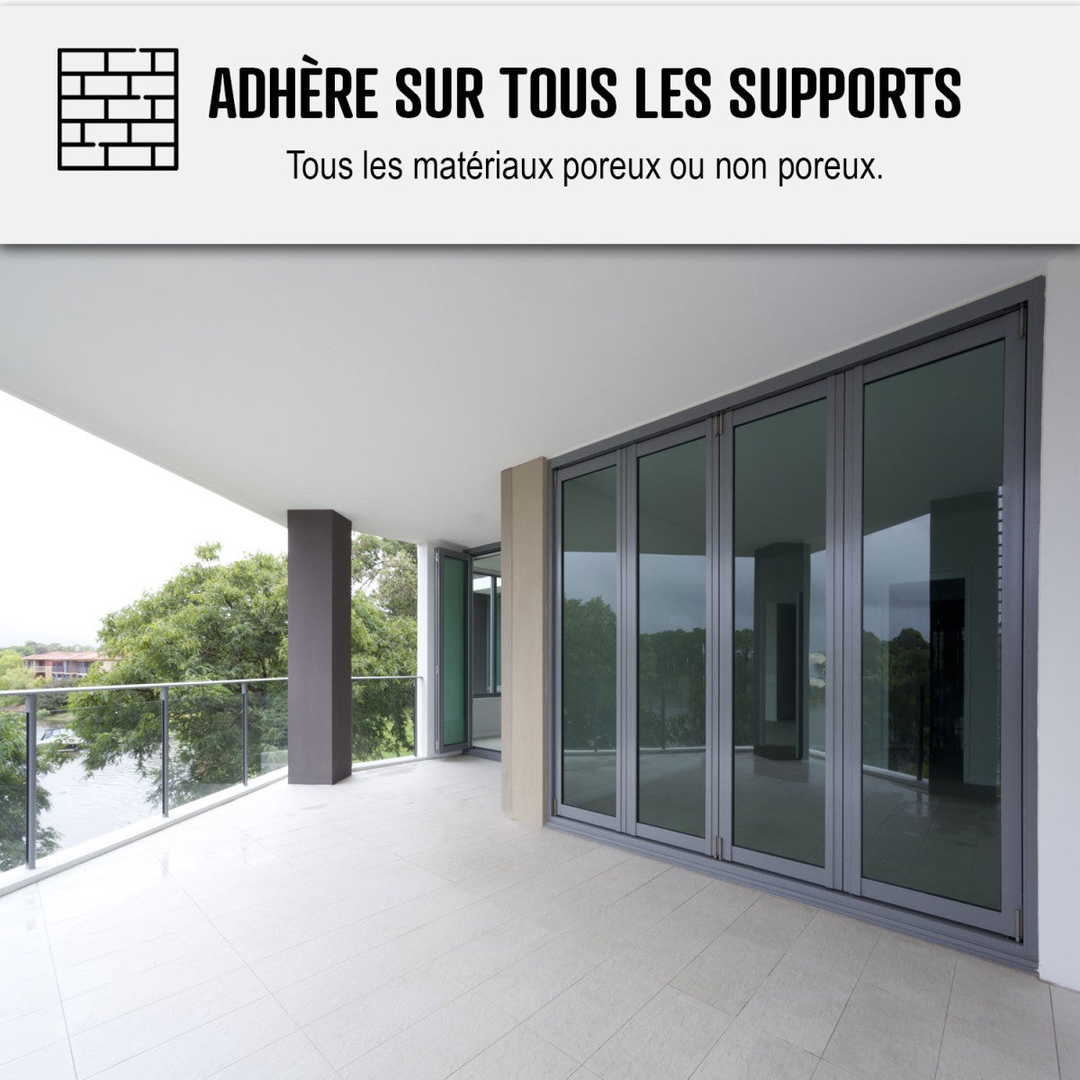 Étanchéité toit terrasse - résine étanchéité colorée- ARCATHAN Blanc - 15 kg - ARCANE INDUSTRIES - 5