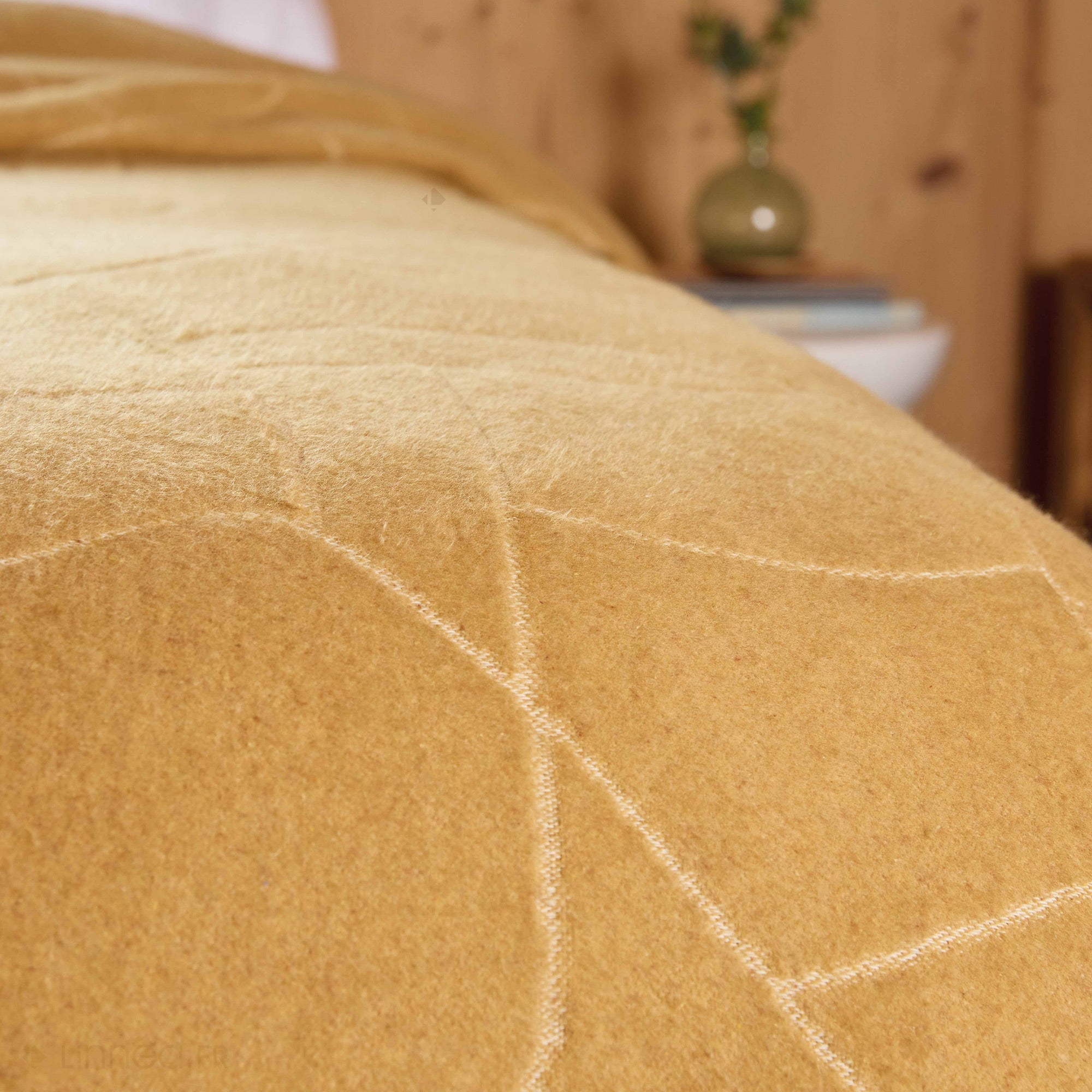 Couverture En Laine 140x200 Cm, 100% Pur Produit De Moutons Néo