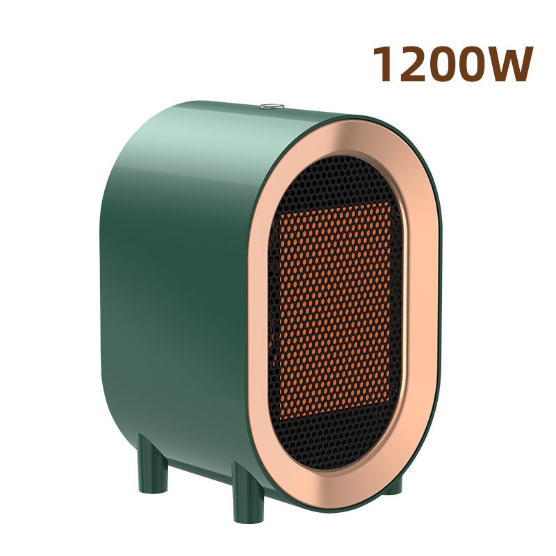 Grzejnik z wentylatorem o mocy 1200 W do domu i biura, cichy, o wysokiej mocy (PTC), szybko i bezpiecznie się nagrzewa - 2