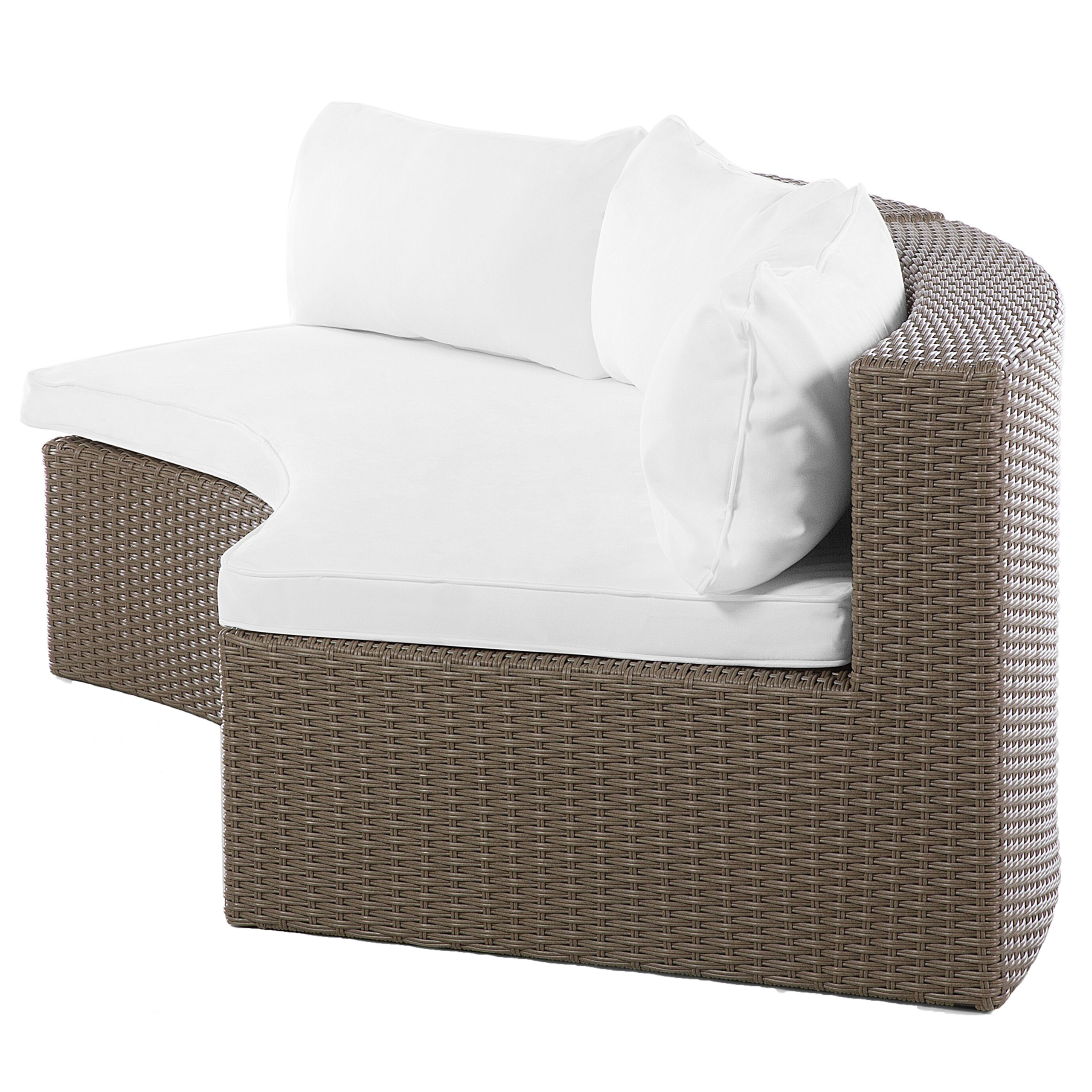 Set da giardino con tavolo 9 posti SEVERO Marrone - 9