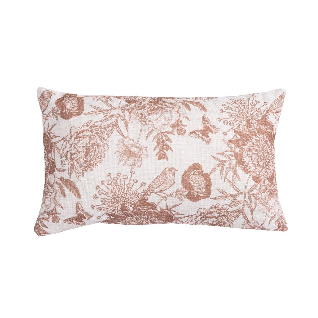 Coussin Polylin GADEN rose 30x50 | Leroy Merlin