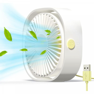 Piccolo ventilatore da tavolo USB, mini ventilatore, ventilatore portatile, velocità unica