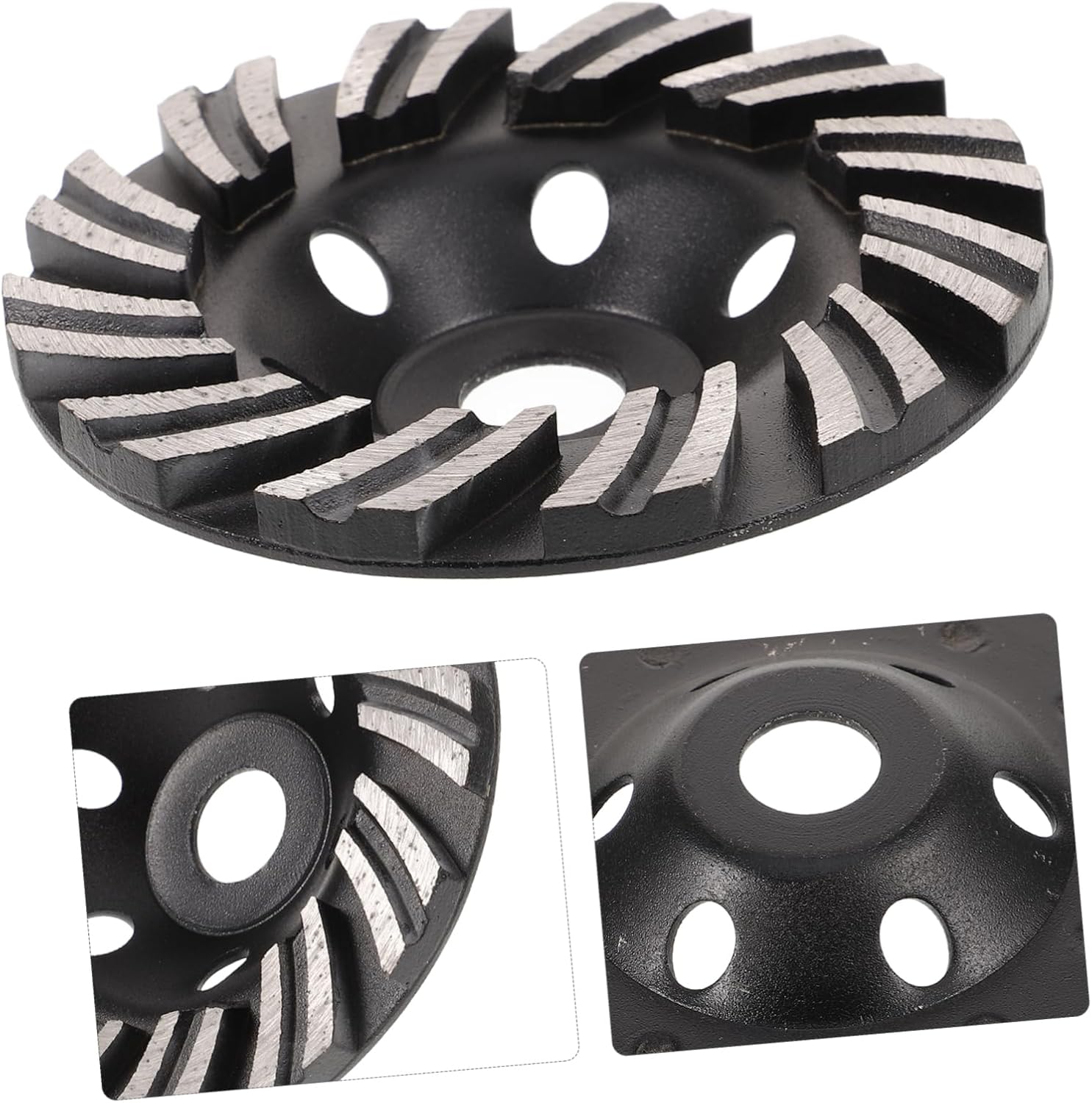 Meule à Béton Diamantée Disque De Meulage Pour Outil Rotatif Meule Boisseau Diamantée Pour Coupe Précise Marbre - 3