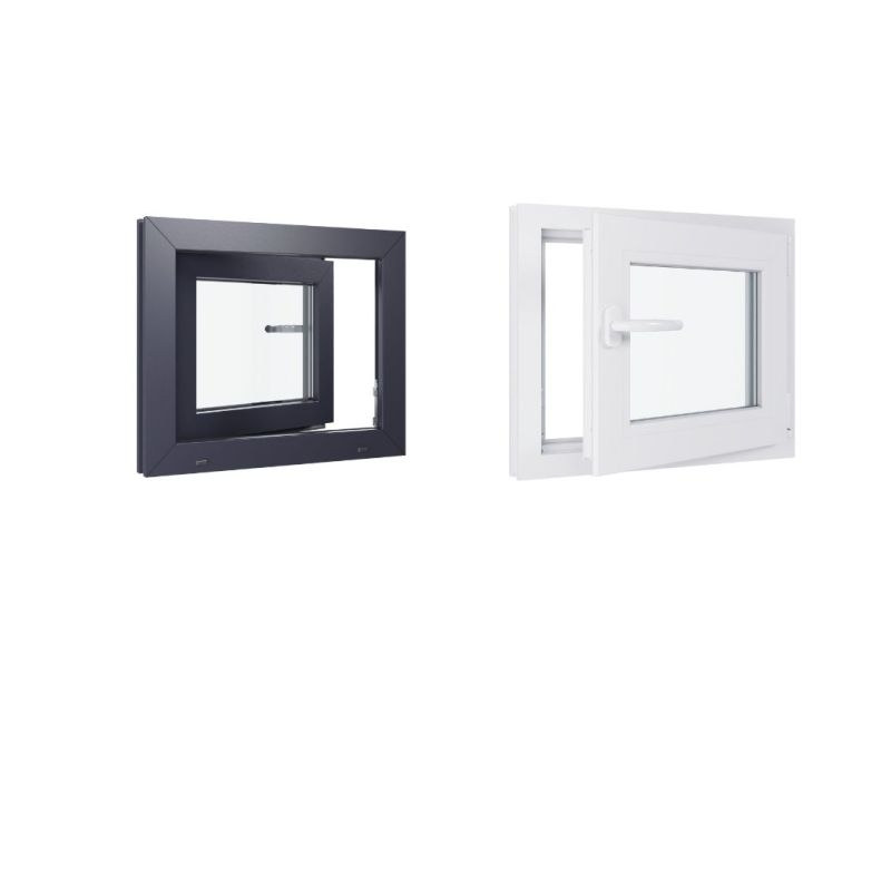 Avalaya Ciondolo a triplo disco in legno giallo / grigio / bianco sporco con corde cerate nere – 80 cm di lunghezza / 12 cm ciondolo