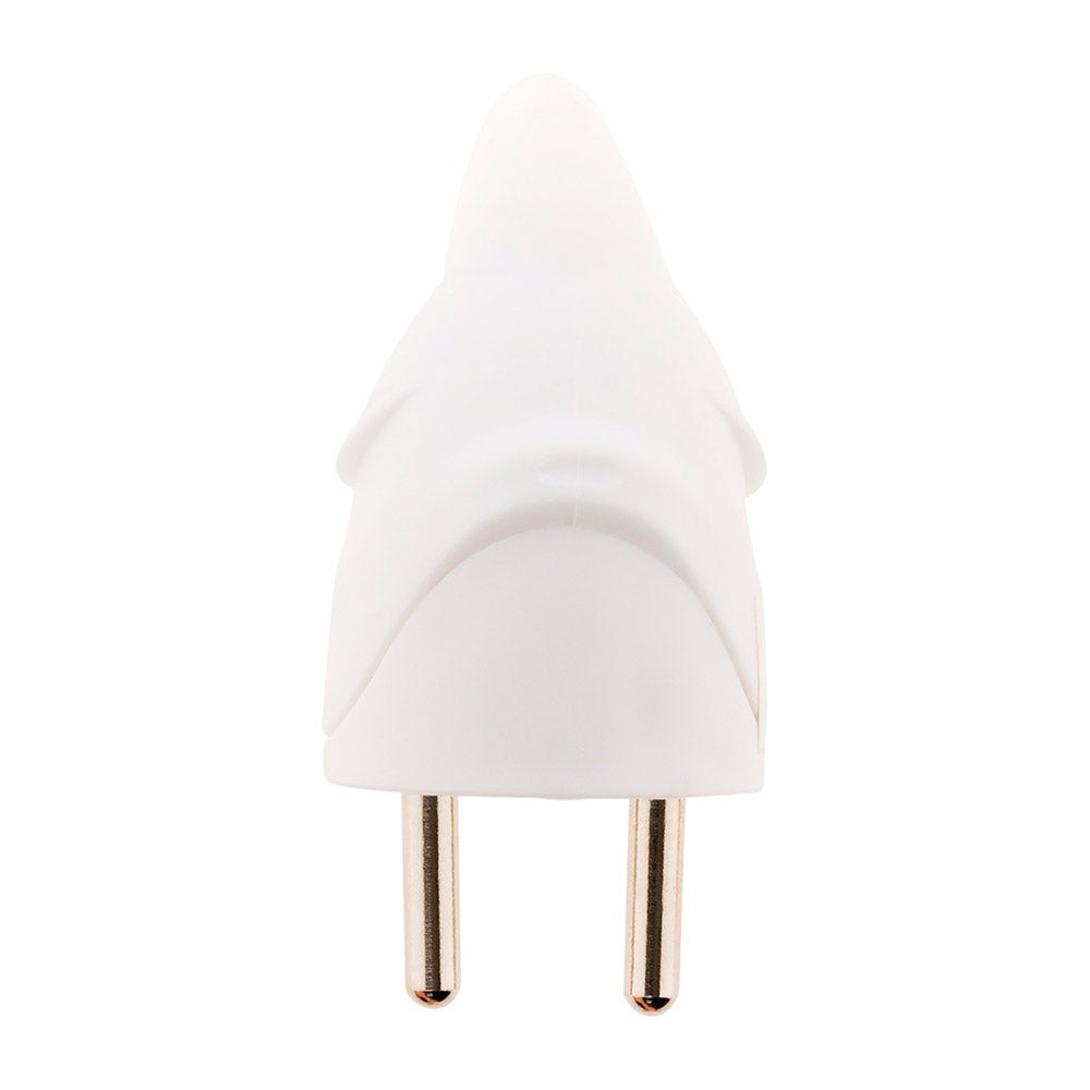 Fiche mâle coudée 16A 2P+T - Blanc - Zenitech - 2
