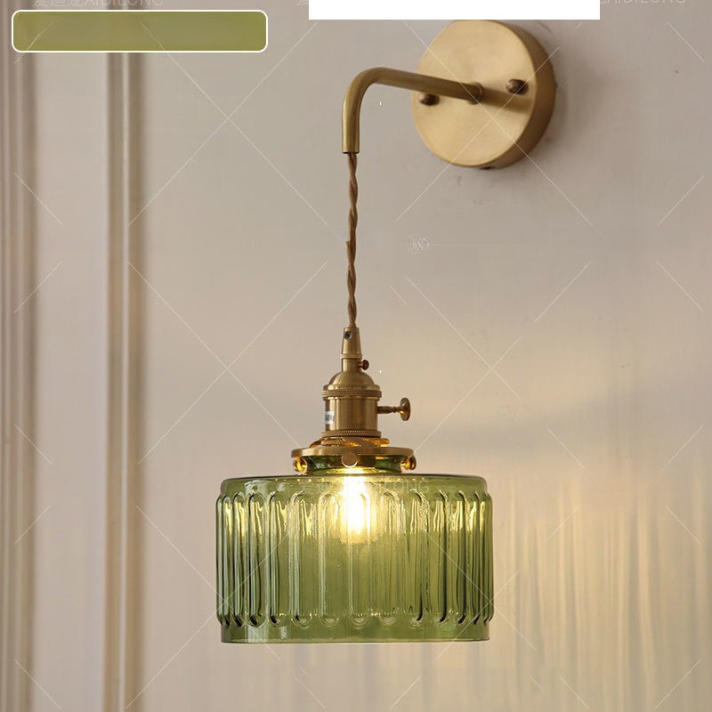 Aplikacja murale rétro E27 błyszcząca aplikacja murale avec chaîne 100CM adaptée au chevet du salon (ampułki hors)
