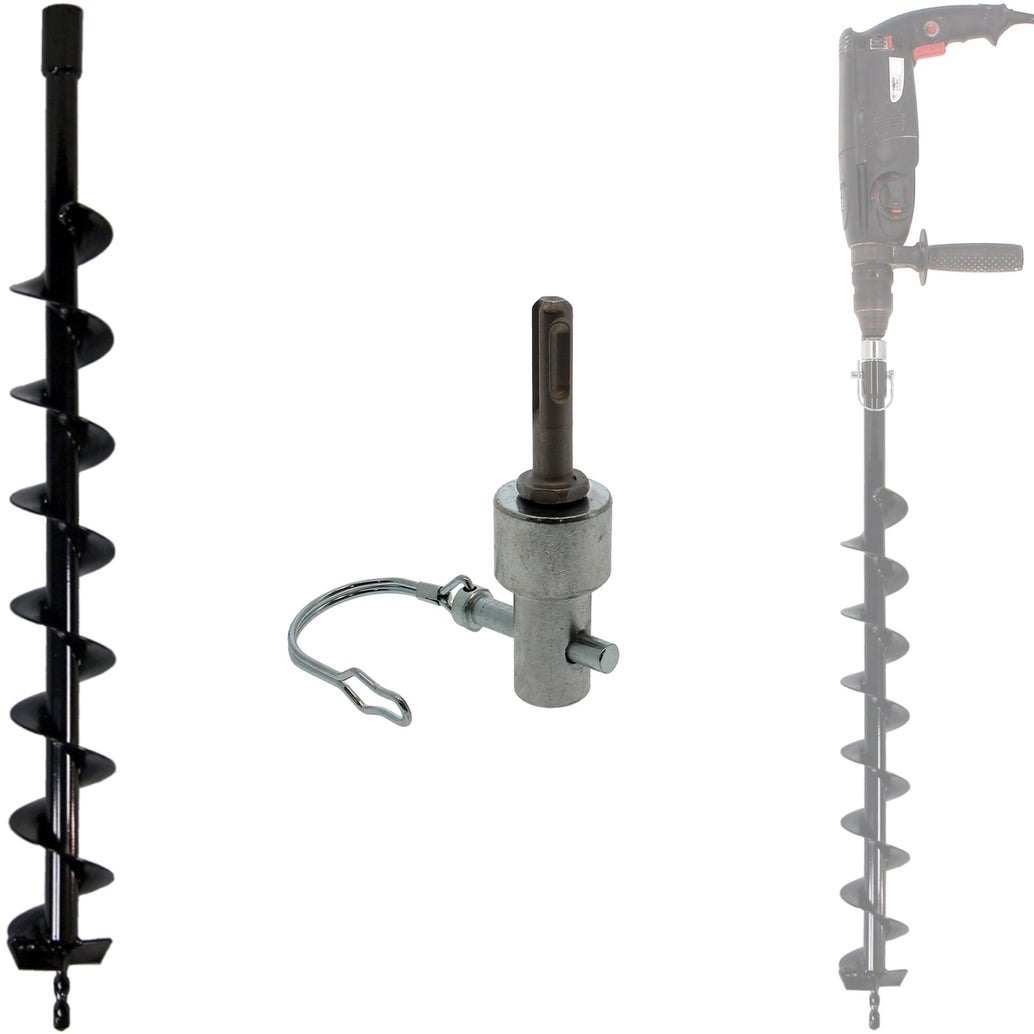 Werkon Adattatore Professionale Per Coclea Adatto SDS PLUS - Foto 6