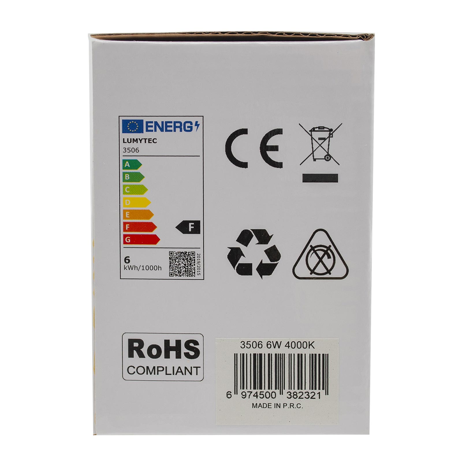 Faretto segnapassi LED 4W incasso luce muro cassetta 506 4000K bianco inox IP65 - 8