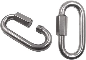 1x moschettone in ottone massiccio con grillo a D, portachiavi