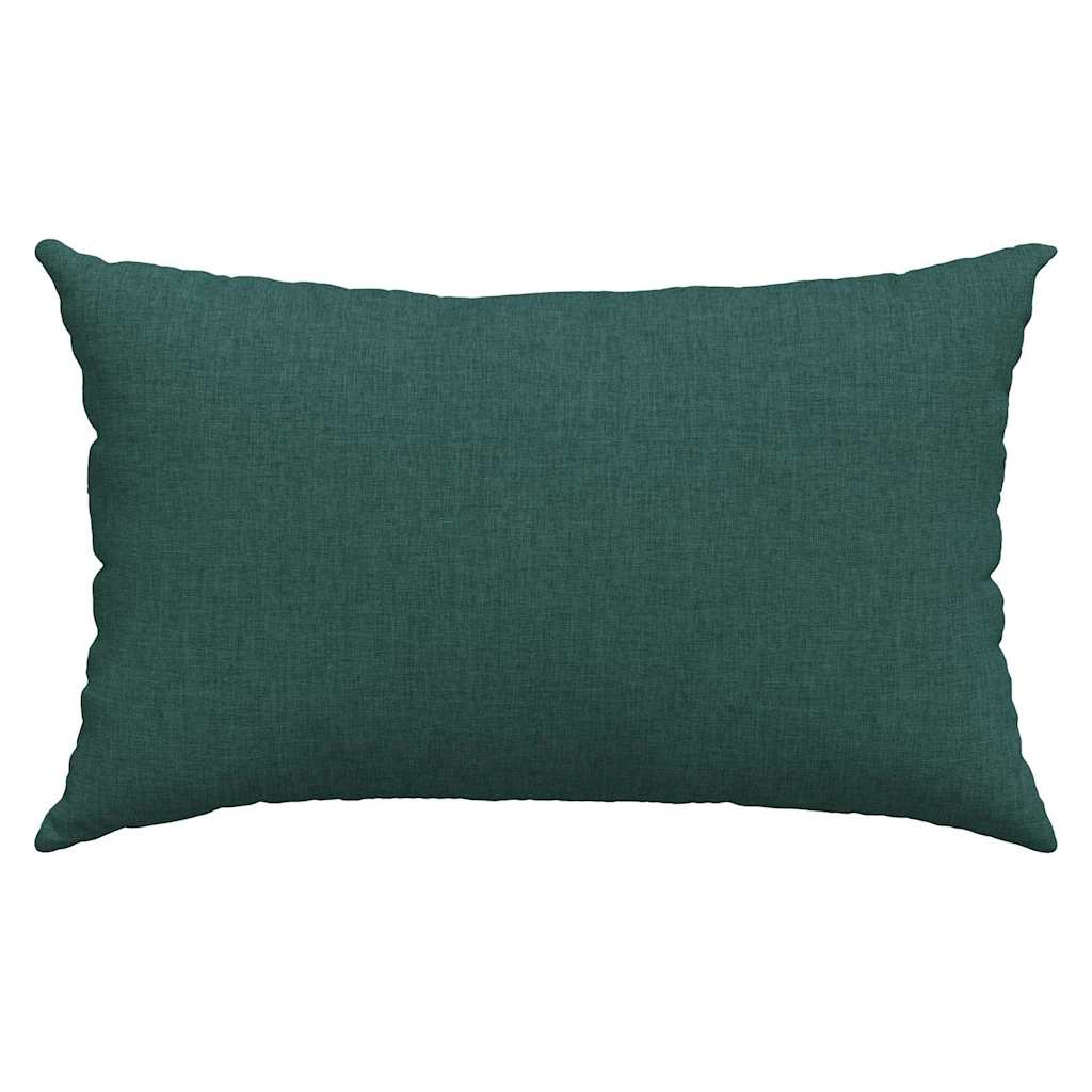 Coussins de canapé 2 pcs Vert foncé 50 x 30 cm tissu vidaXL - 6