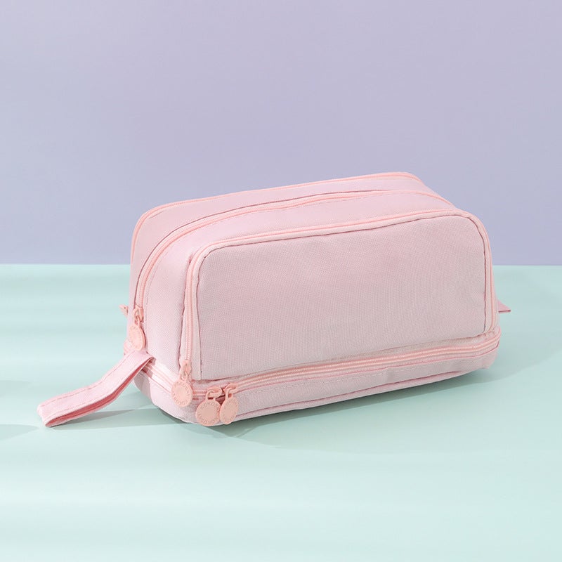 Regalo Per Studenti Acquista Astuccio Portapenne Super Carino Con Cane Felice E Capibara, Custodia Per Cancelleria E Scuola In Italia A Partire Da 13 Astuccio Bambini
