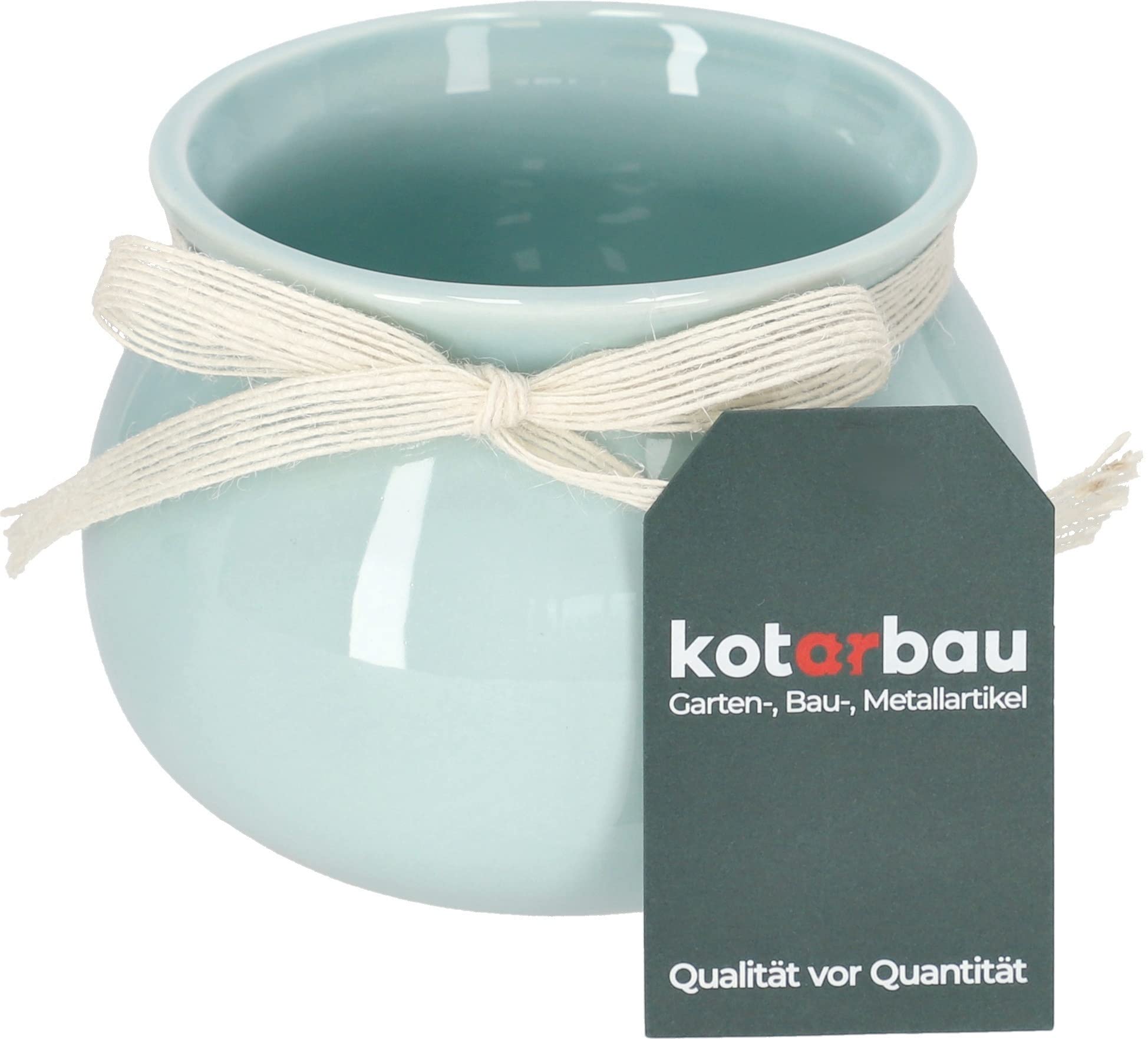Doniczka ceramiczna 10,5 osłonka kwiaty rośliny 2x - KOTARBAU - 6