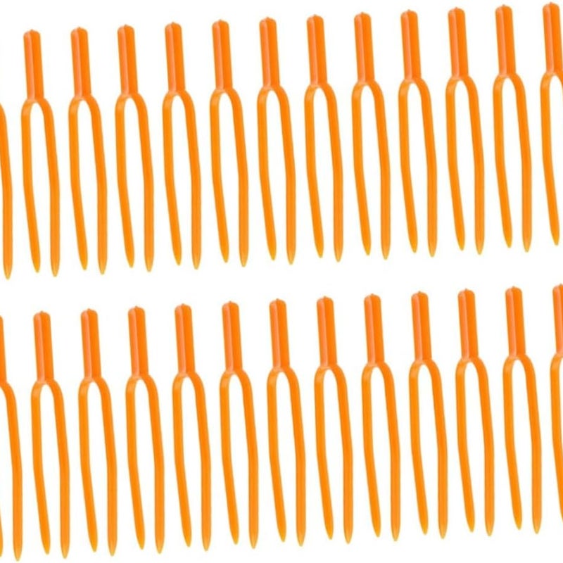 200 plastikowych klipsów do truskawek, 6,5 cm, klipsy do roślin pnących, artykuły ogrodnicze do zabezpieczania rozłogów przed sadzeniem