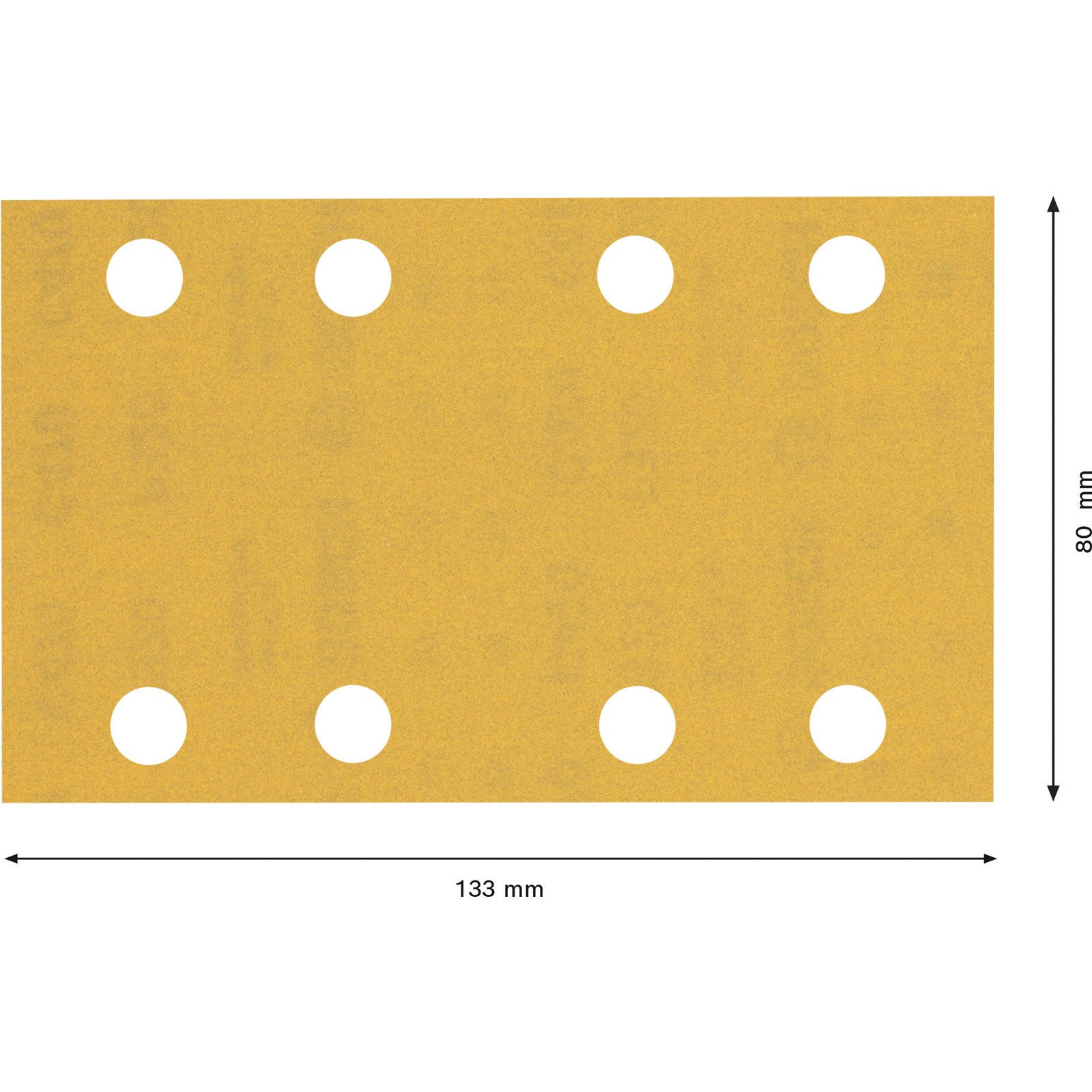 Bosch Accessories EXPERT C470 2608900884 Papier abrasif pour ponceuse vibrante perforé Grain 320 (L x l) 133 mm x 80 mm - 8