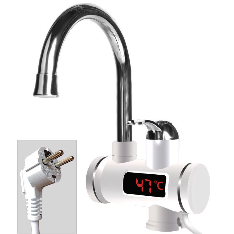 360 Electric Instant Water Heater Faucet Tap Kitchen Fast Heat Led New European Standard Leroy Merlin