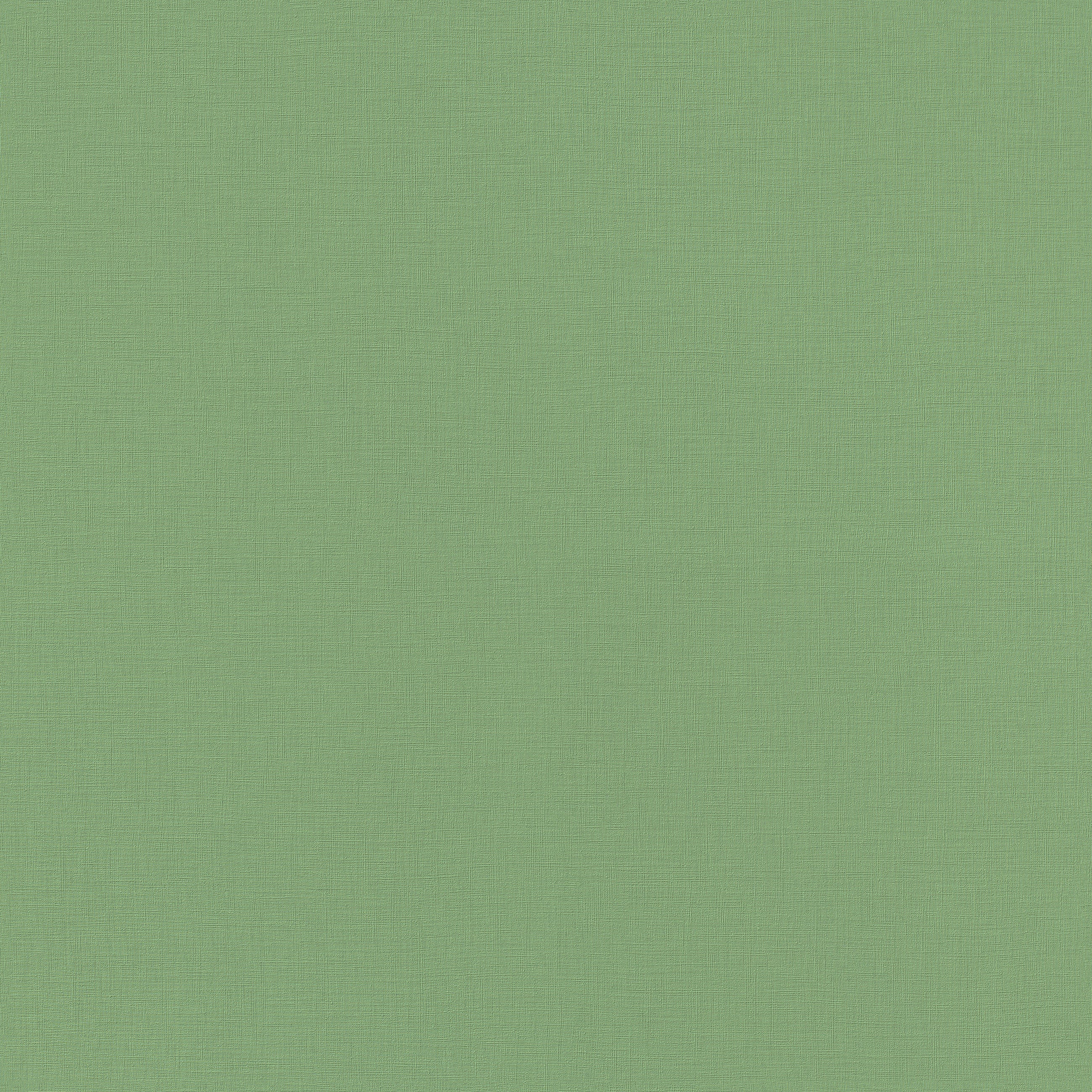 Papel pintado rasch 537918 - papel pintado no tejido monocolor con estructura de lino en verde