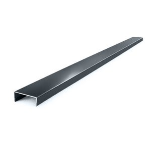 Profil Aluminium Plat Verni Mat Profilé En U En Aluminium, Revêtu Par Pulvérisation, Gris Anthracite RAL 7016, 60 X 60 X 60 X 4 Mm X 1000 Mm Cornière Aluminium Ral 7016