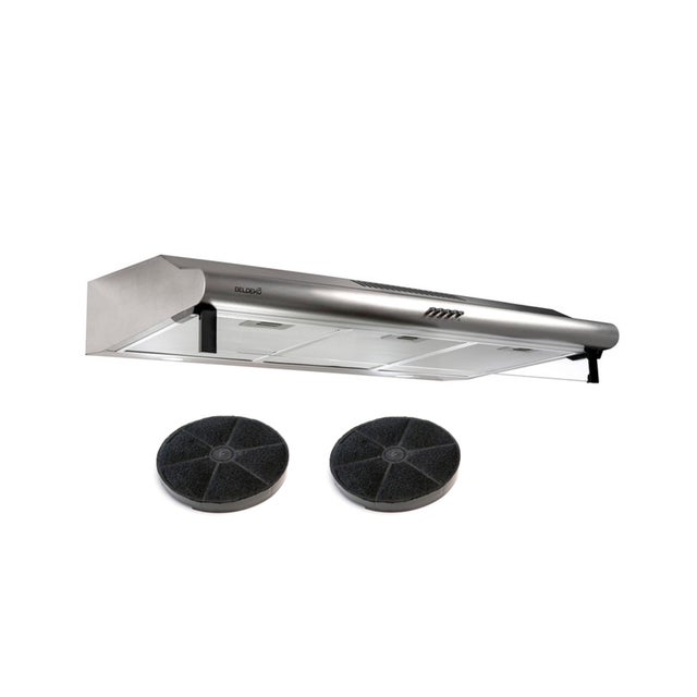 BELDEKO Hotte Casquette 90 cm Inox 420 m3/h 100W - Marque Française