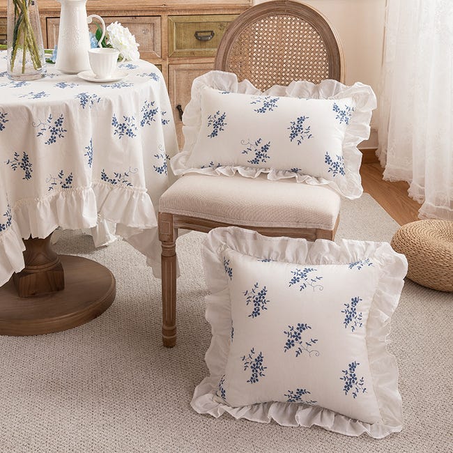 Set di 2 federe decorative quadrate in tessuto bohémien per letto, divano, auto, arredamento per la casa, 45 x 45 cm | Leroy Merlin Set di 2 federe decorative quadrate in tessuto bohémien per letto, divano, auto, arredamento per la casa, 45 x 45 cm | Leroy Merlin