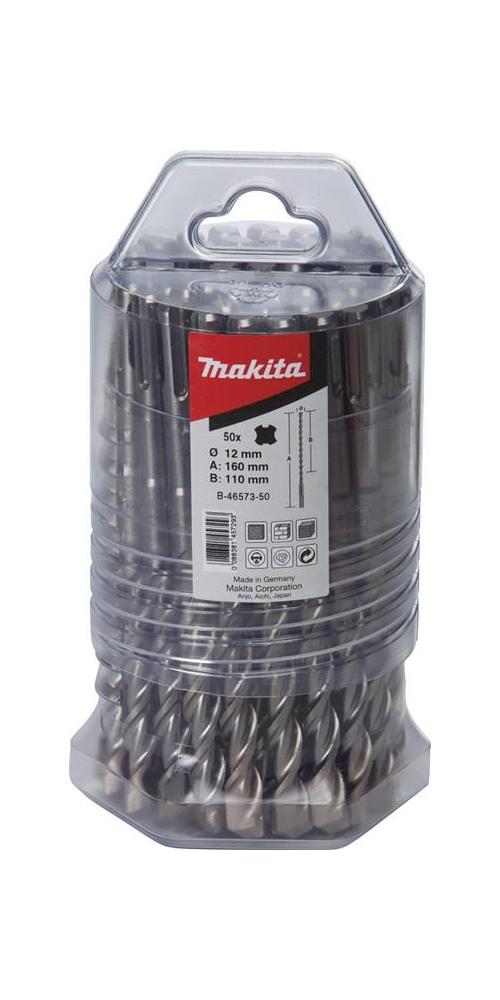 Makita wiertło SDS-VPLUS 12x160 50 szt. - B-46573-50