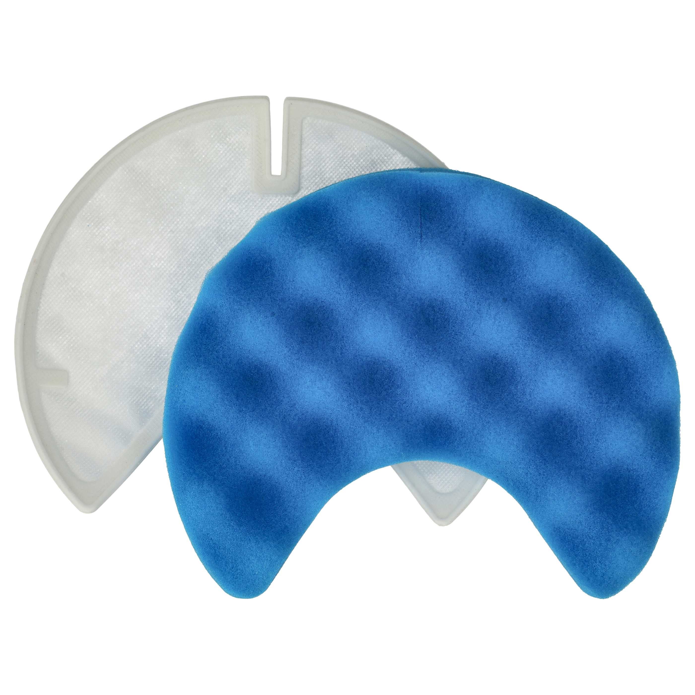 Vhbw Set De Filtres D'aspirateur Hepa Compatible Avec Dirt Devil Centrino X3.1, M2012, M2012-3