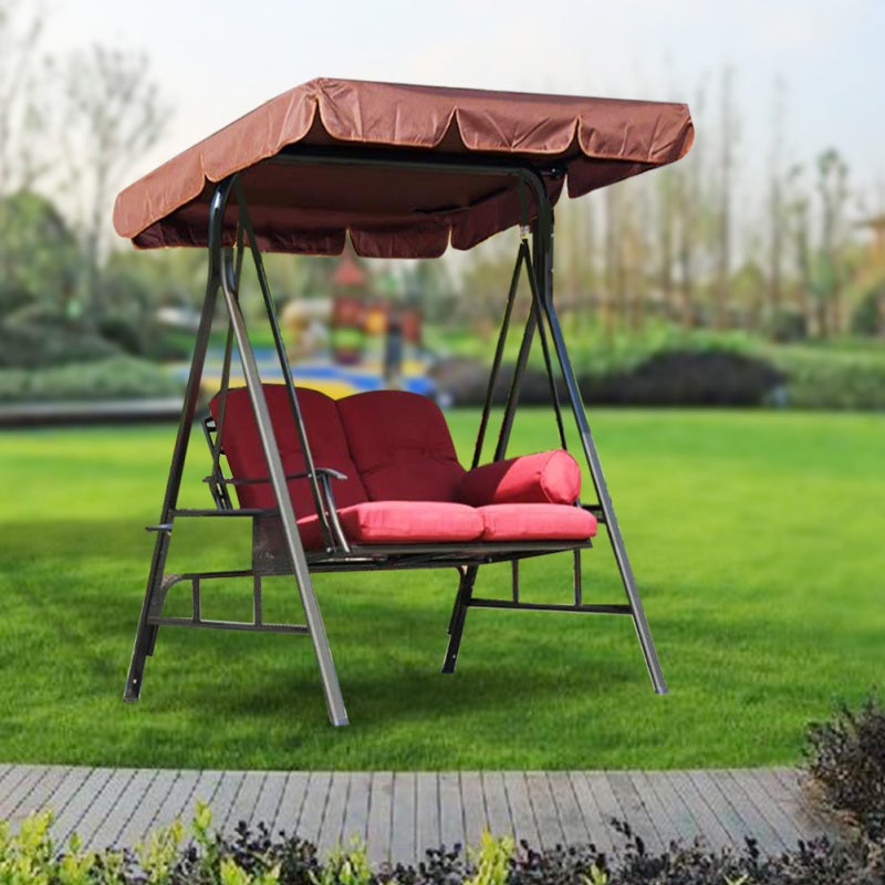 Housse imperméable pour balancelle de jardin, résistante à la pluie, à la poussière et aux UV - 6