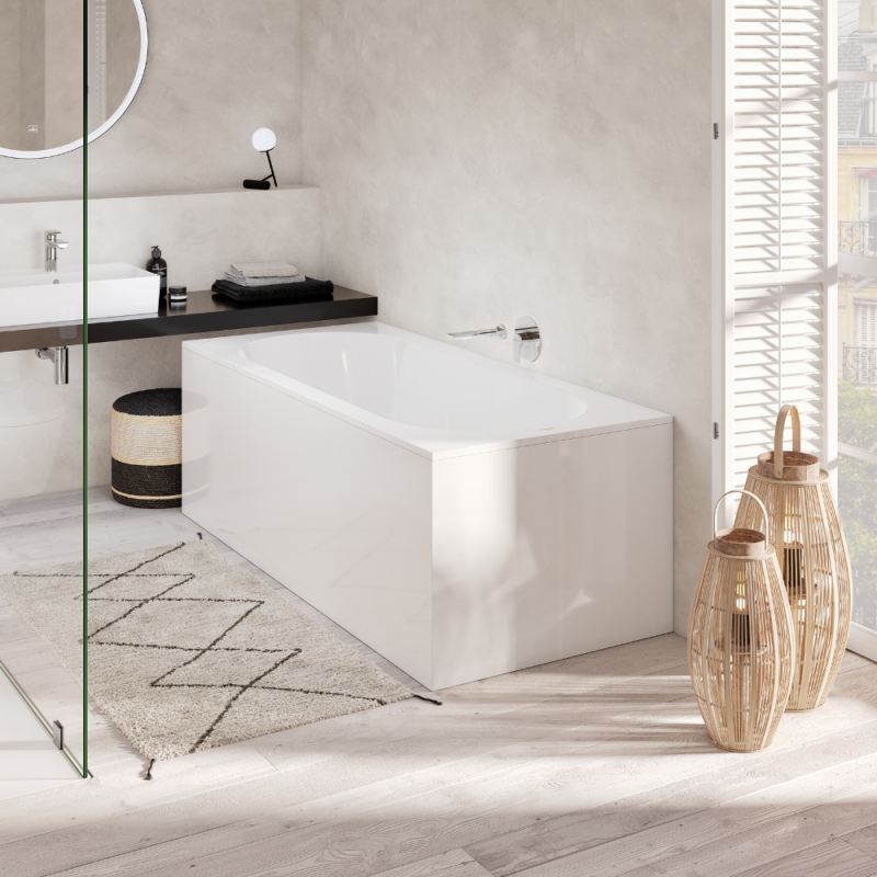 Baignoire droite 160 x 75 VILLEROY ET BOCH Oberon Quaryl - 2