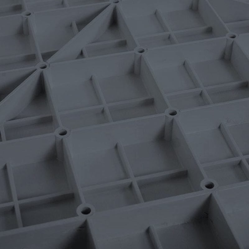 Receveur de douche 90 x 160 cm extra plat PIATTO en SoliCast® surface ardoisée gris basalte - 3