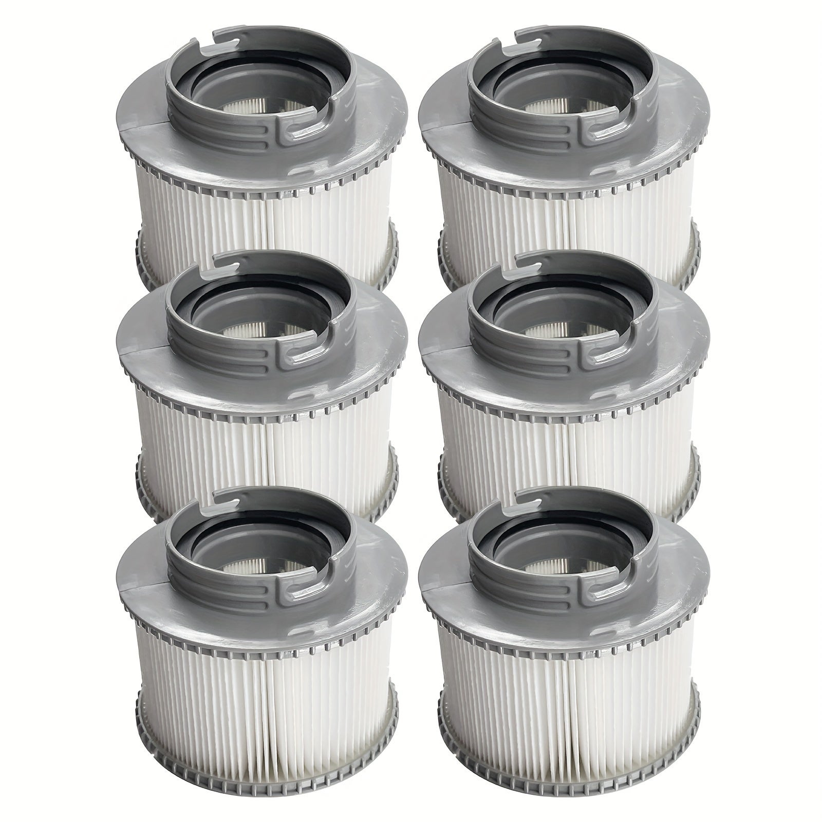 Element filtra do basenu 6 sztuk, akcesoria do filtra zamiennego do basenu, materiały do czyszczenia basenu, 11,5 x 8,6 x 7 cm