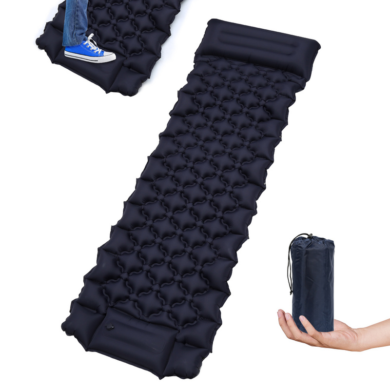 Tapis De Sol Auto-gonflant Ultraléger Pour Camping - Matelas Air 198x68cm