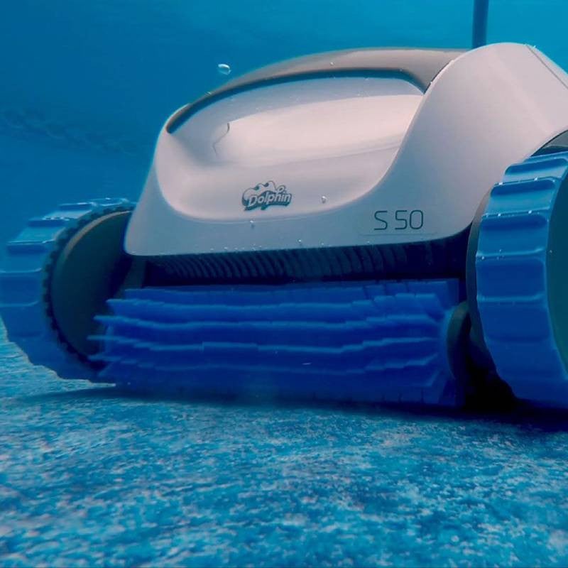 Robot de piscine S50 Dolphin - Mono-filtre - Fond de bassin - Piscine max. 8m - 3