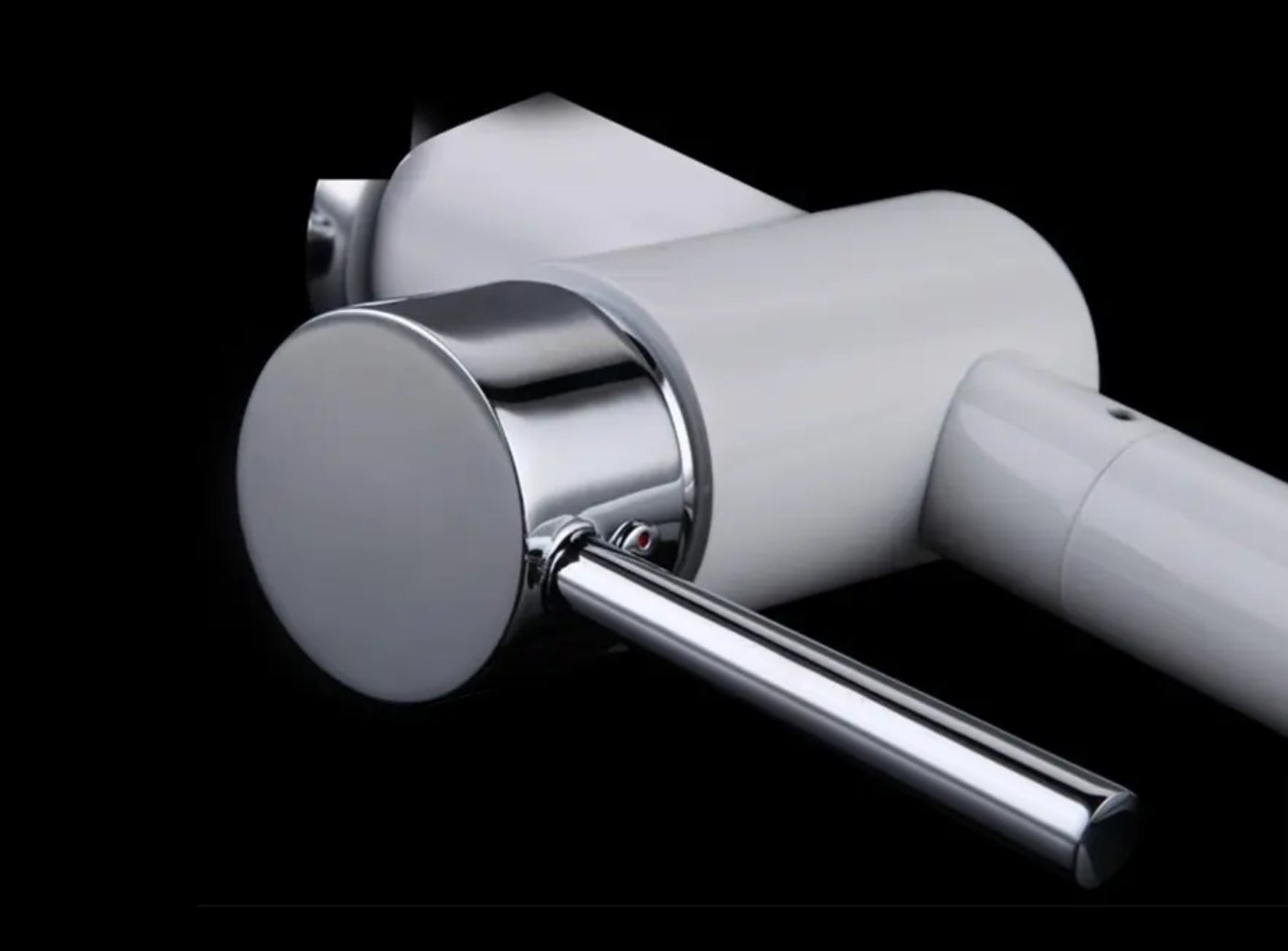 ROBINET DE CUISINE 0014 EN LAITON BLANC ET CHROMÉ COLLECTION ARGOLIDE - 6