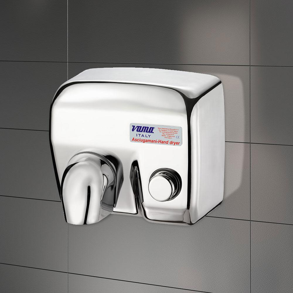 Asciugamani Elettrico Con Sterilizzazione UVC E Filtro HEPA | 1350W, Nero Opaco Per Bagni Commerciali E Domestici - Foto 6