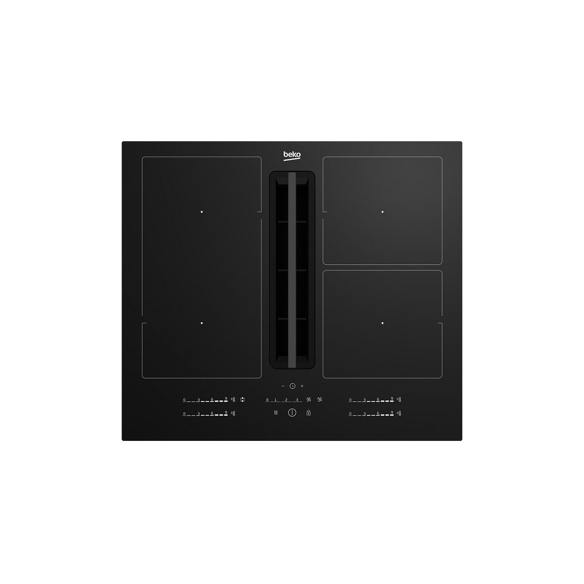 Plaque induction aspirante BEKO HIXI64700UF Leroy Merlin — free download