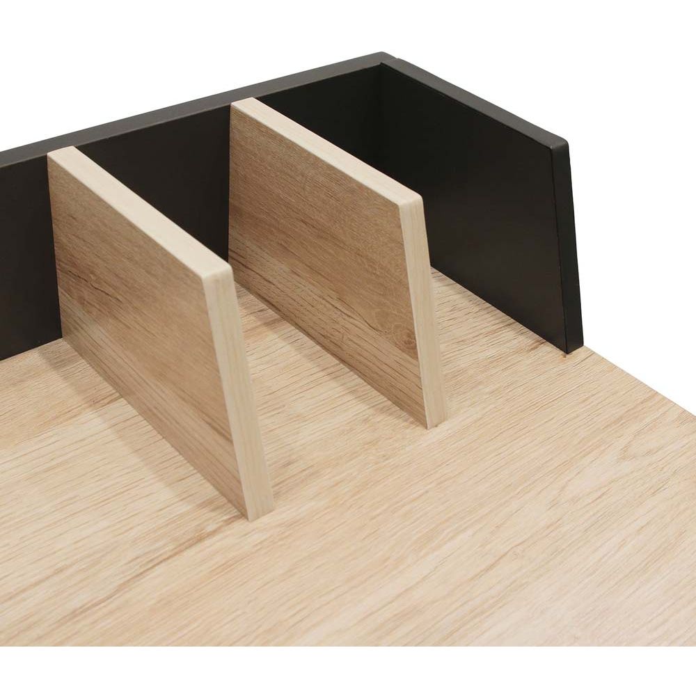 Scrivania in legno e metallo Brice - 5