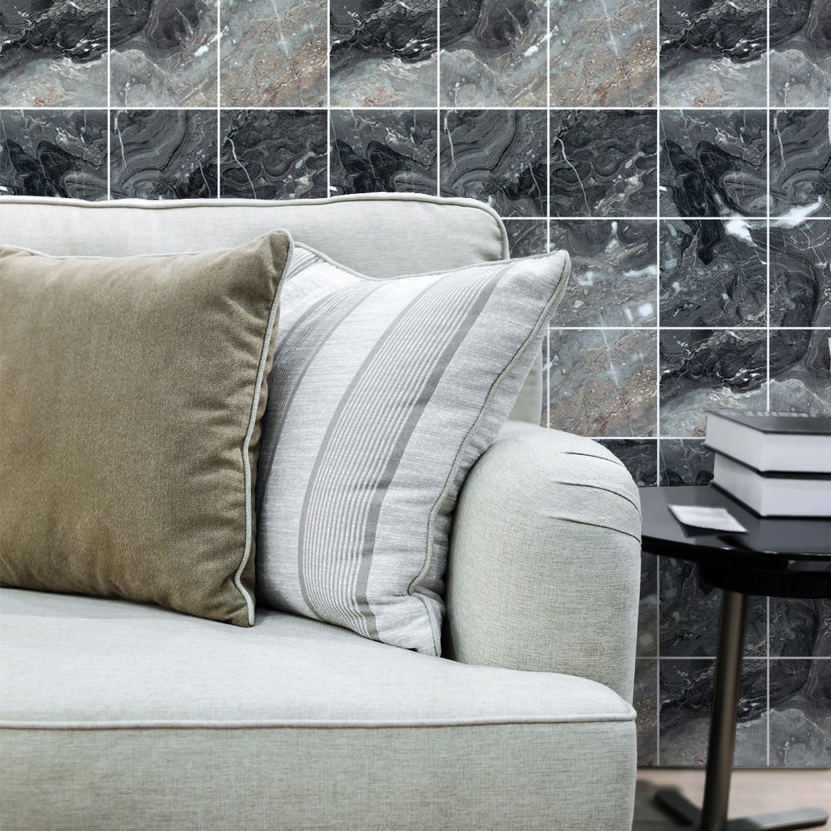 9 adesivi piastrelle marmo di sanremo - Sticker adesivo - adesivi murali - 9stickers20x20cm - 6