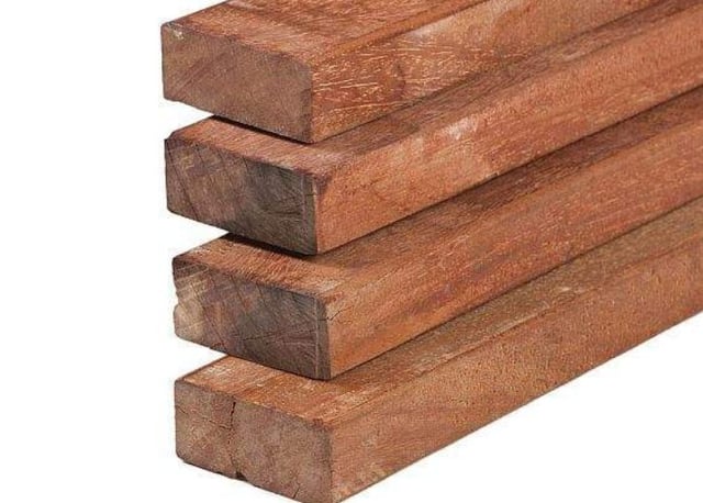 Traverse paysagère exotique Azobé 70x170mm / Longueur 2m