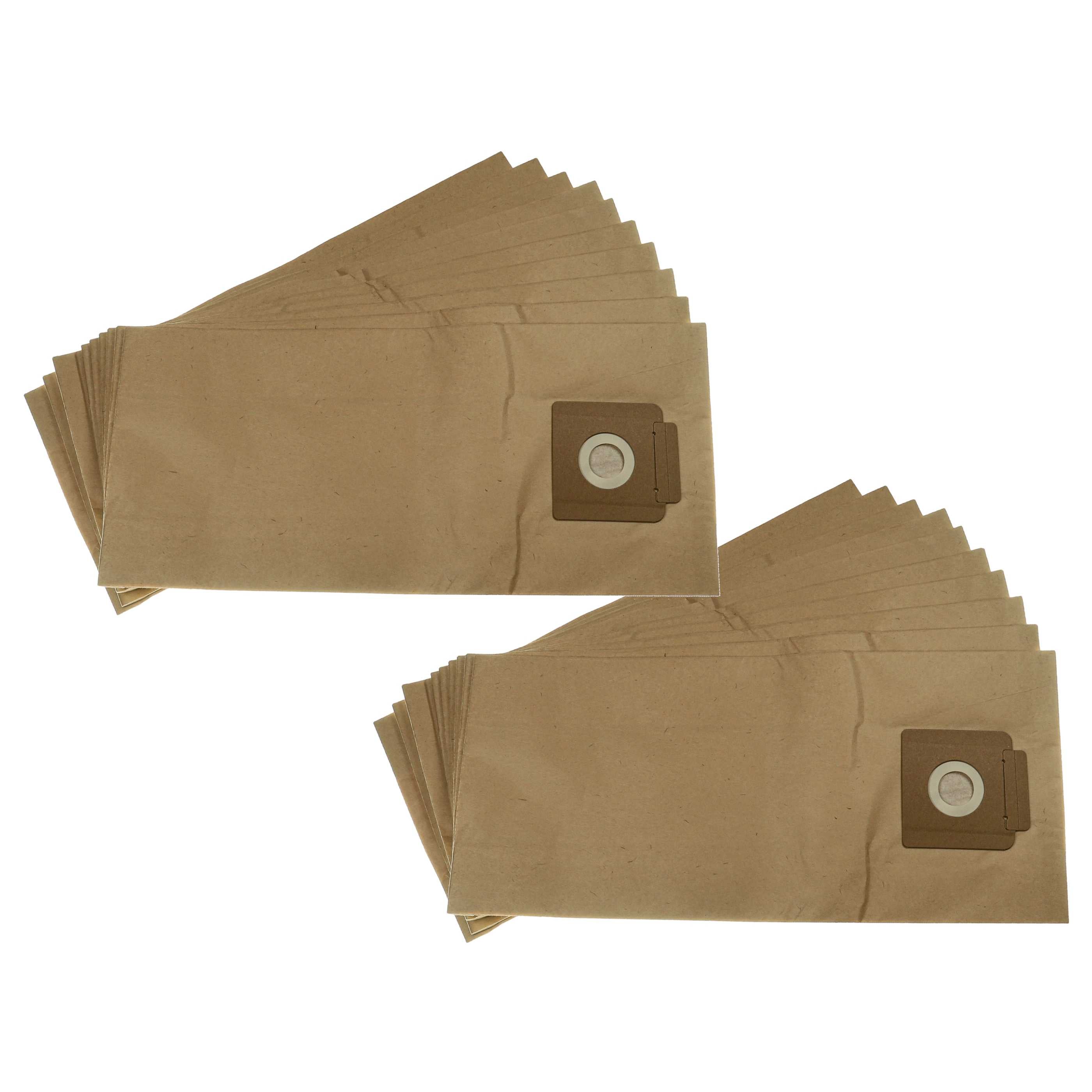 Vhbw 5x Bolsa Aspiradora Reemplaza Nilfisk 60910 Para Aspiradora Papel 70 6 Cm X 24 Cm Marron 84020052