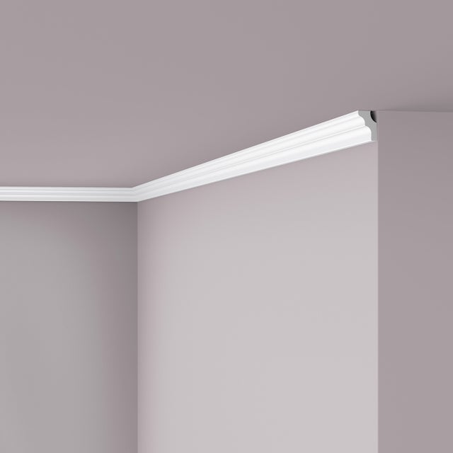 Cornisa NOMASTYL E Moldura decorativa Perfil de estuco 2 m