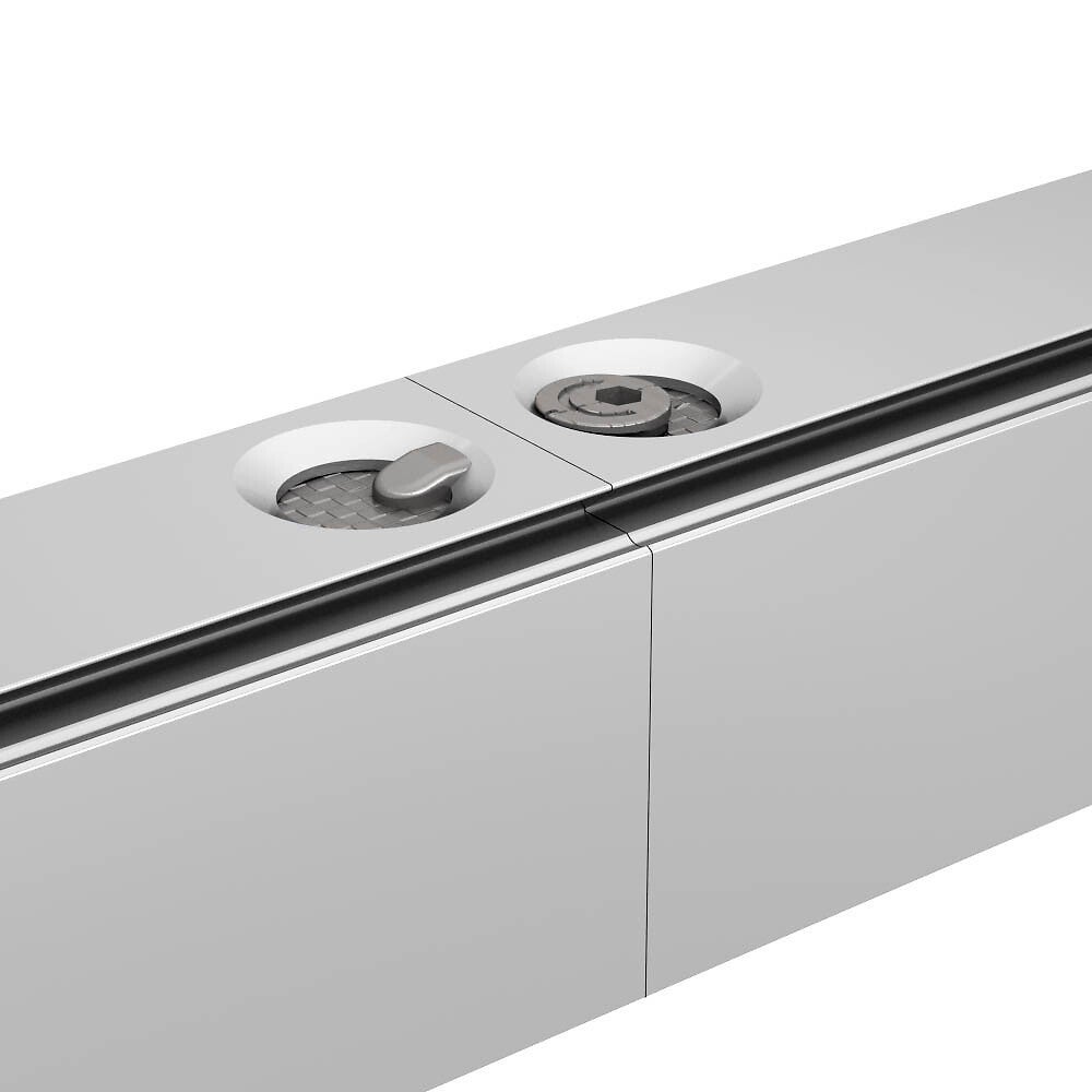 Système coulissant SLID'UP 1000 pour une porte de séparation - 2 rails raccordables 1 m - 80 kg - 5