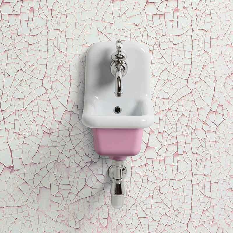 True Colors - Lavabo Rétro - Rose - 2