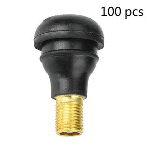 Valvole In Gomma TR413 – 6 Pezzi, Universali Per Auto, Furgoni, Moto, Pressione Max 4.5 Bar, Facili Da Montare