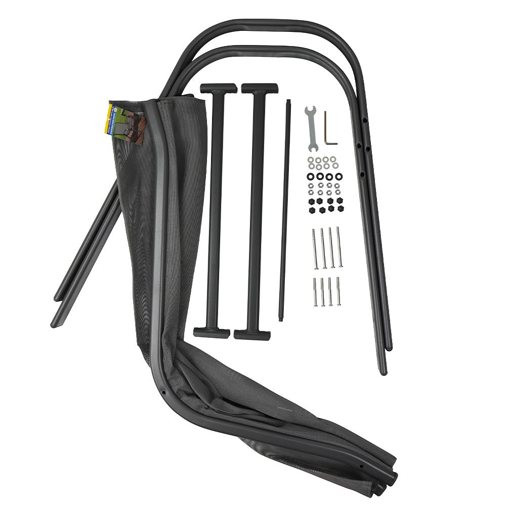 Chaises de jardin empilables textilène x6 - Unité - Gris - 7