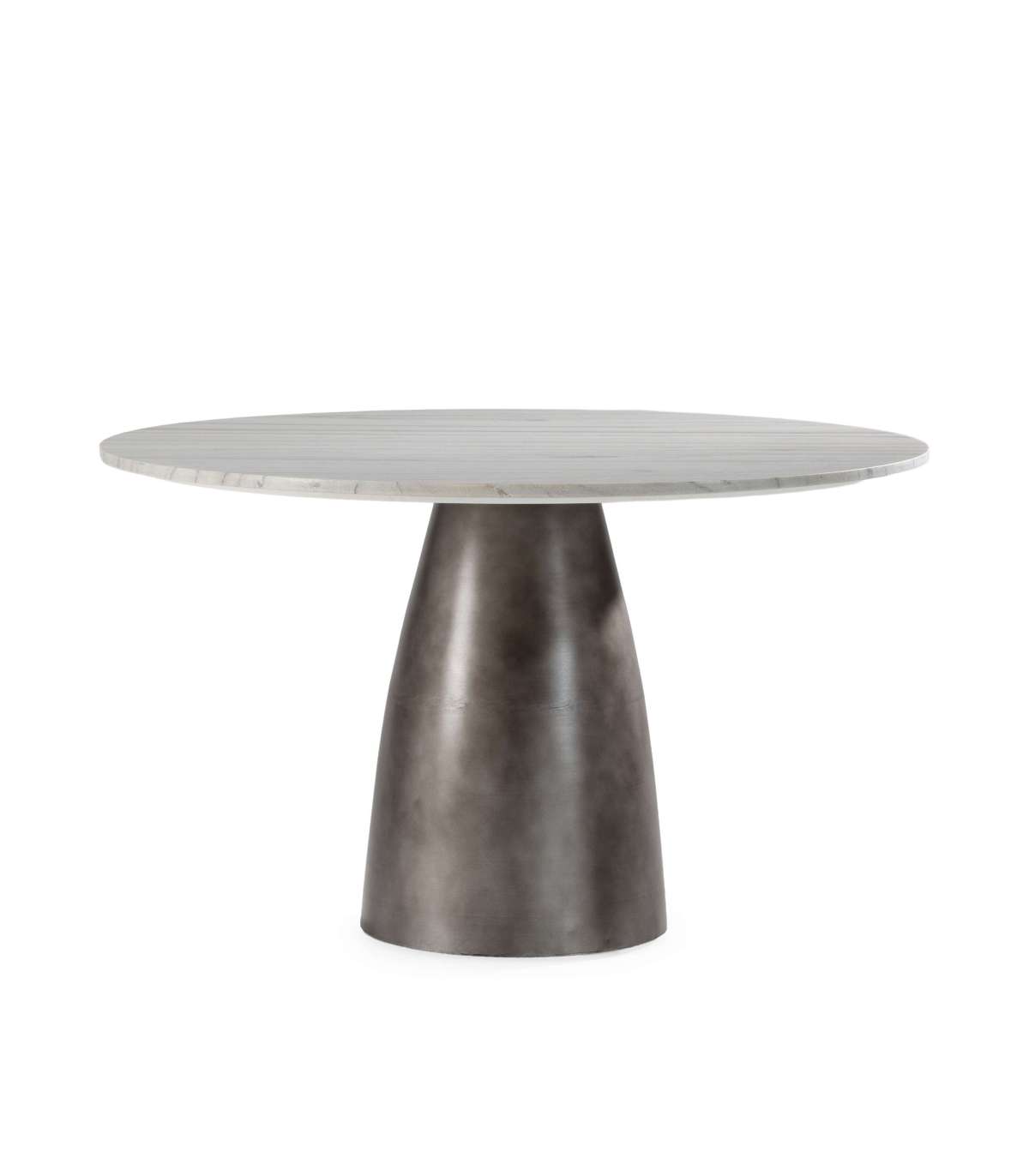Mkric Mesa Comedor Redonda Minerva Diseño Moderno Y Funcional Blanco , Leroy Merlin