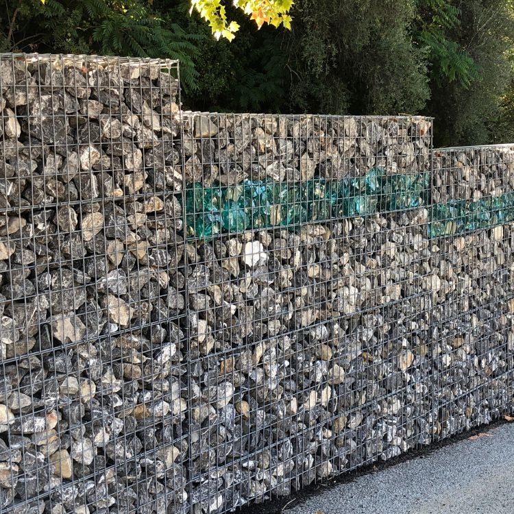 BIG BAG de +/- 1,5T Ballast ou Pierre à Gabion Gris Ø 80/150 mm - Livraison PREMIUM - 4