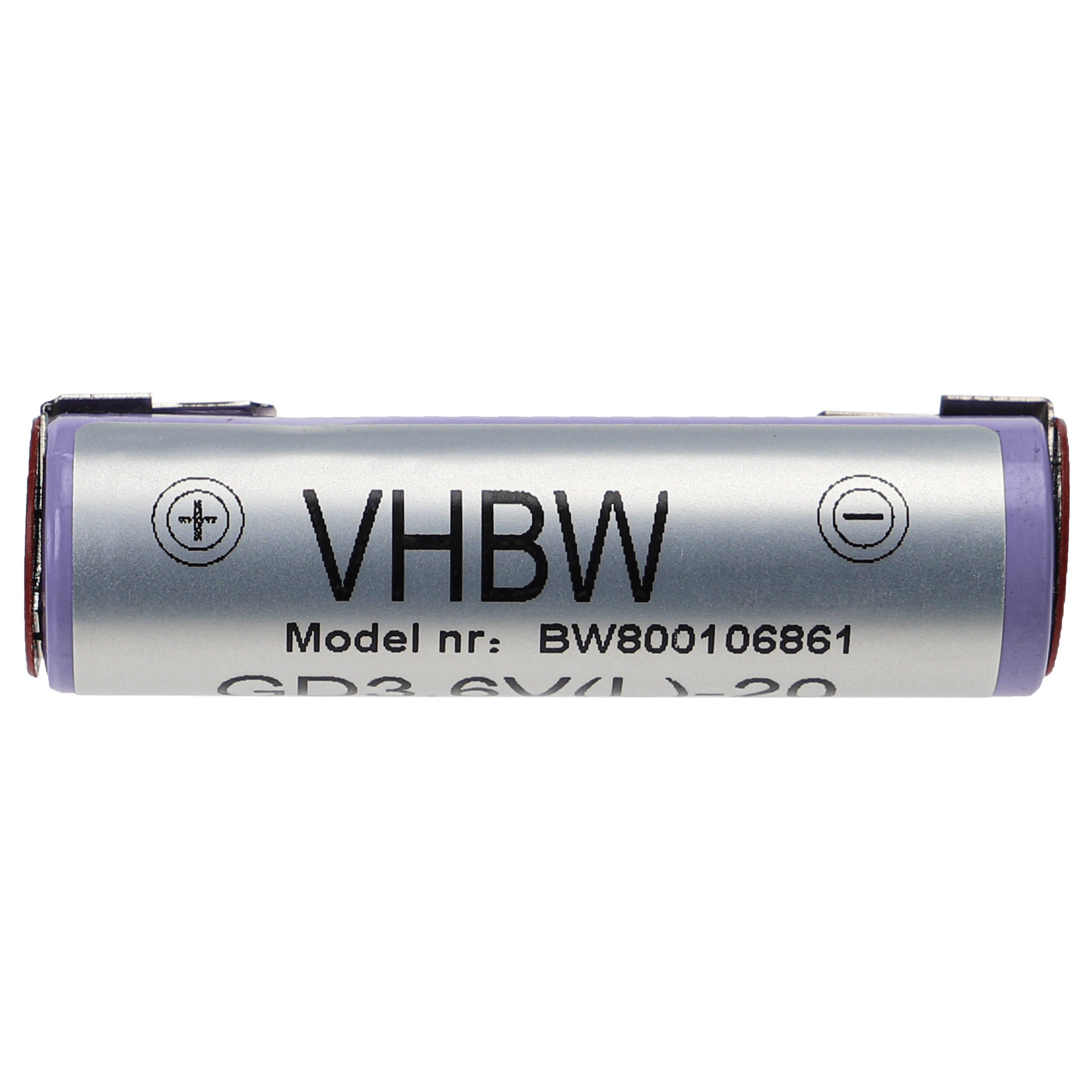 vhbw Batterie compatible avec Kärcher WV2 Plus, WV2 Premium, WV1 Plus, WV50 Plus, WV70 outil électrique, aspirateur (2000 mAh, Li-ion, 3,6 V) - 6